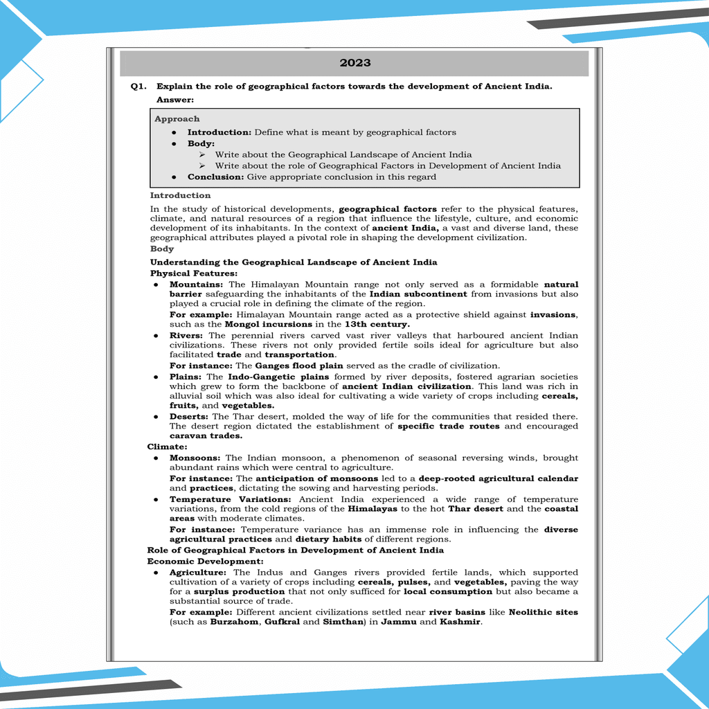UPSC Mains Wallah Previous 11 Years' (2013-2023) General Studies Solved Papers 1 to 4 Combo Set of 4 Books For Civil Services Mains Exams