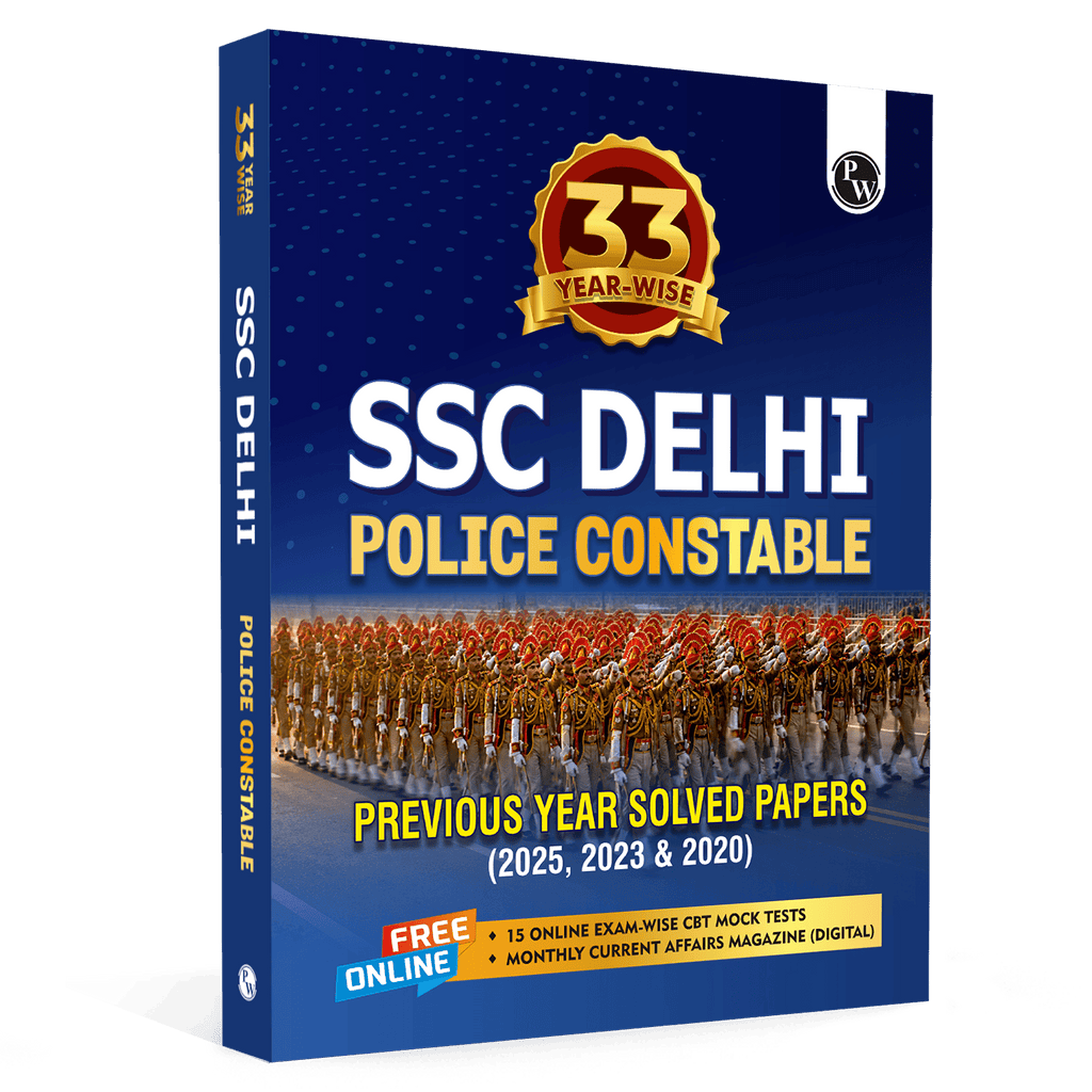 SSC Delhi Police Constable Book 2026 | 33 Yearwise Previous Year Solved Papers PYQs | 3300 PYQ Questions with Solutions & 15 Practice Sets English Edition