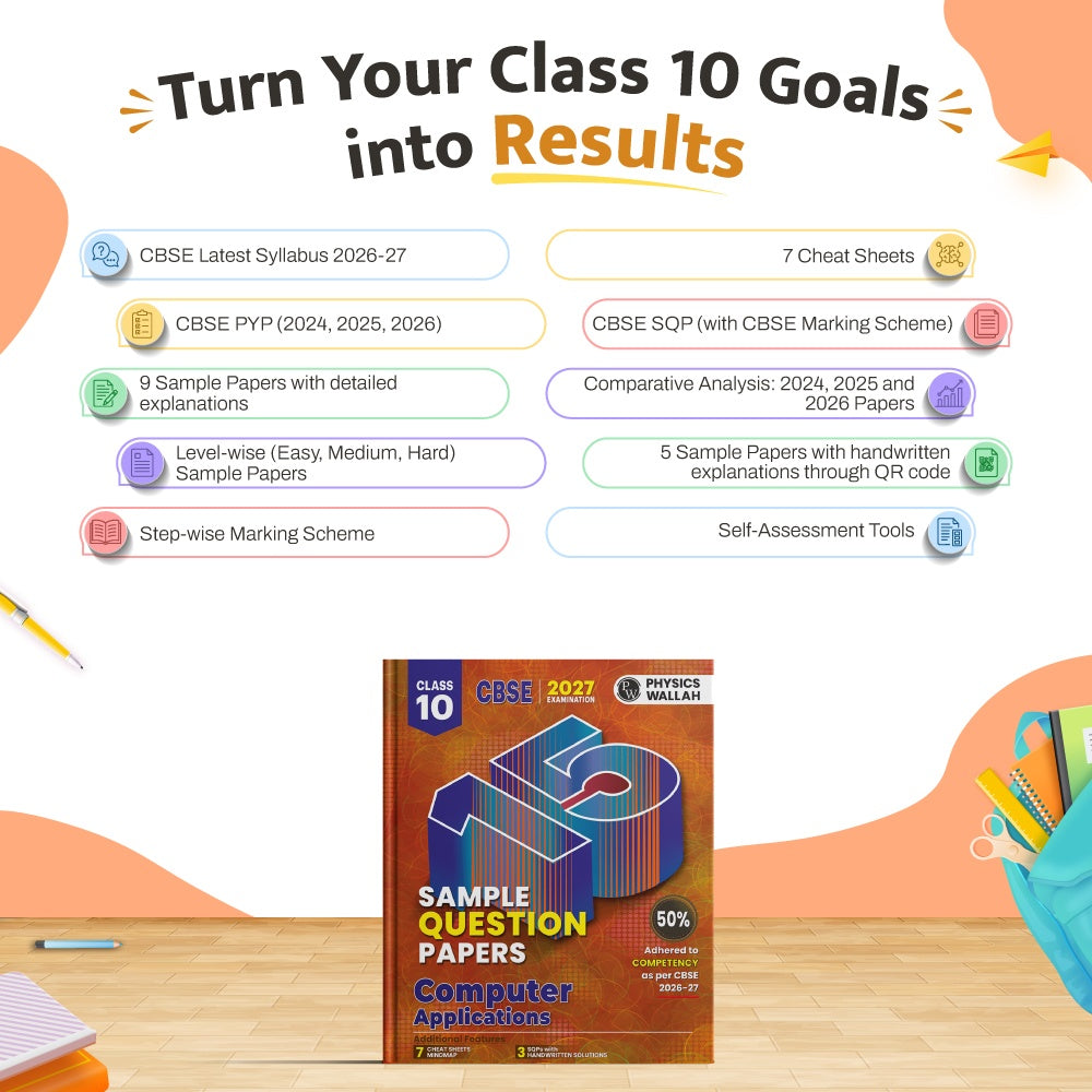 CBSE 15 Sample Question Papers Class 10 Computer Application For 2027 Board Exam (New Pattern) | CBSE SQP, 2025 & 2026 Solved Papers
