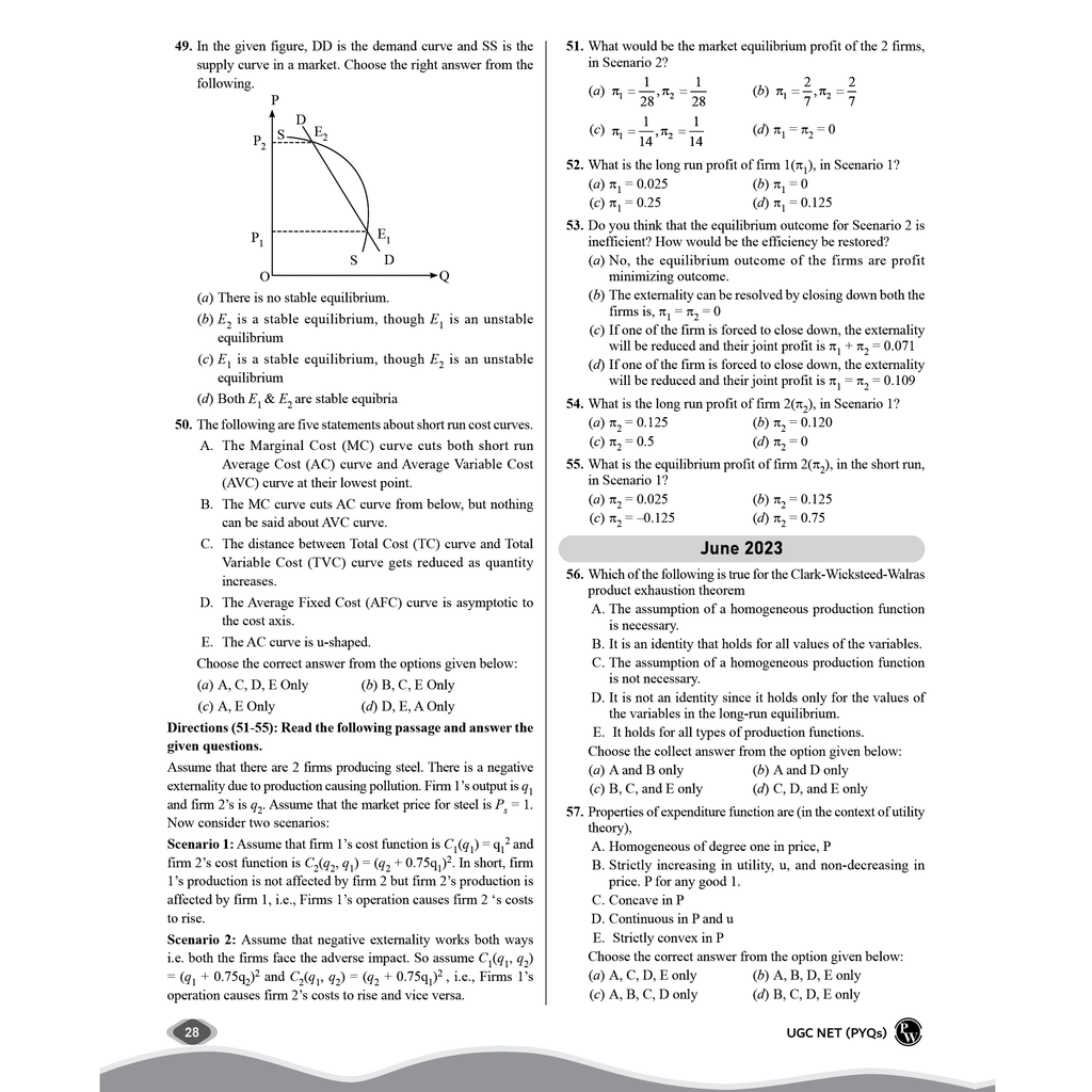 PW UGC-NET Economics PYQ 11 Years (2014-2024)|Latest December Session Paper Covered|Chapterwise and Yearwise Previous Year Solved Papers For Phd Entrance, SET, GATE, CUET UG & PG