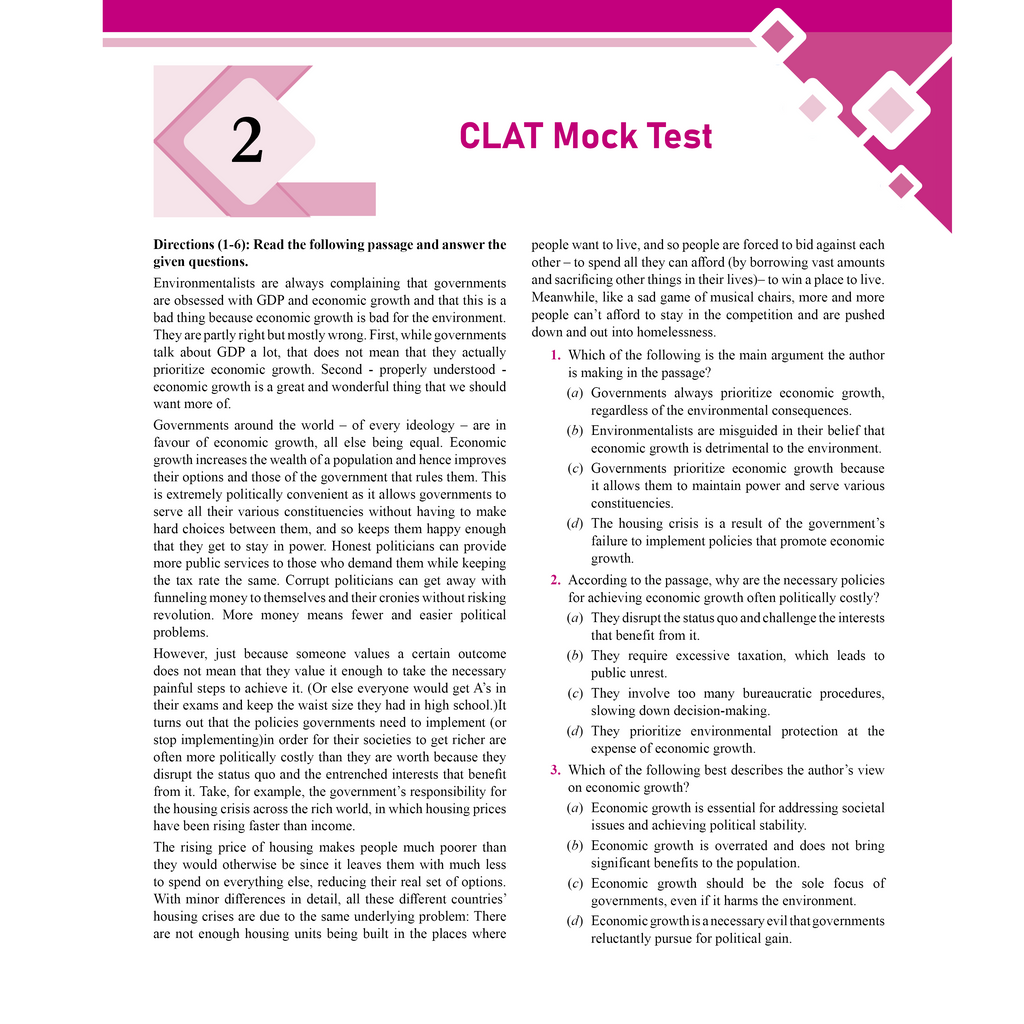 CLAT Practice Mock Booklet 2026 | For AILET & OLET's 2027 Exams | Aligned on Latest Syllabus with Detailed Explanation
