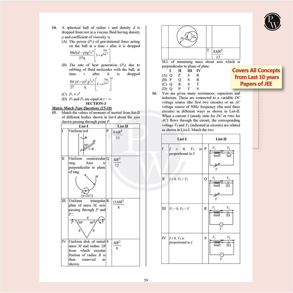 JEE Advanced Rankers Test Series 2025 As Per Latest Exam Pattern | 10 Mock Test (5 Paper I + 5 Paper II) | Elaborated Solutions with College Cutoff and Past year Paper Analysis