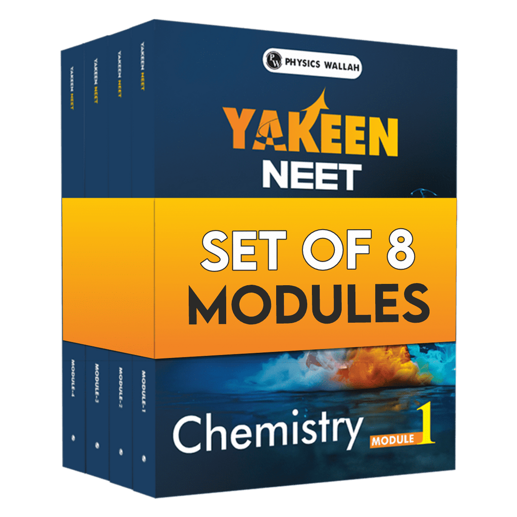 Yakeen For NEET Droppers Chemistry Modules with Solutions Combo Set of 8 Books (2025 Edition)