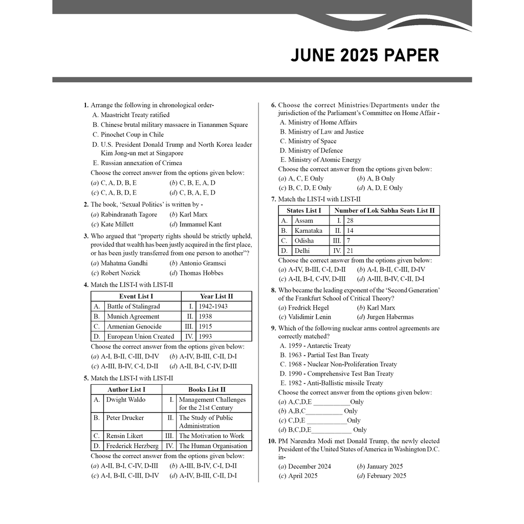 UGC-NET Political Science PYQ 11 Years (2014-2025)|Latest June 2025 Session Paper Covered|Chapterwise and Yearwise Previous Year Solved Papers For Phd Entrance, SET, GATE, CUET UG & PG