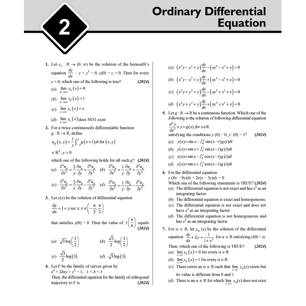 IIT JAM Recap 21 Years Mathematics PYQ Chapterwise & Yearwise Previous Year Solved Papers (2025-2005) with 5 Mock Tests l Latest Exam Questions Covered