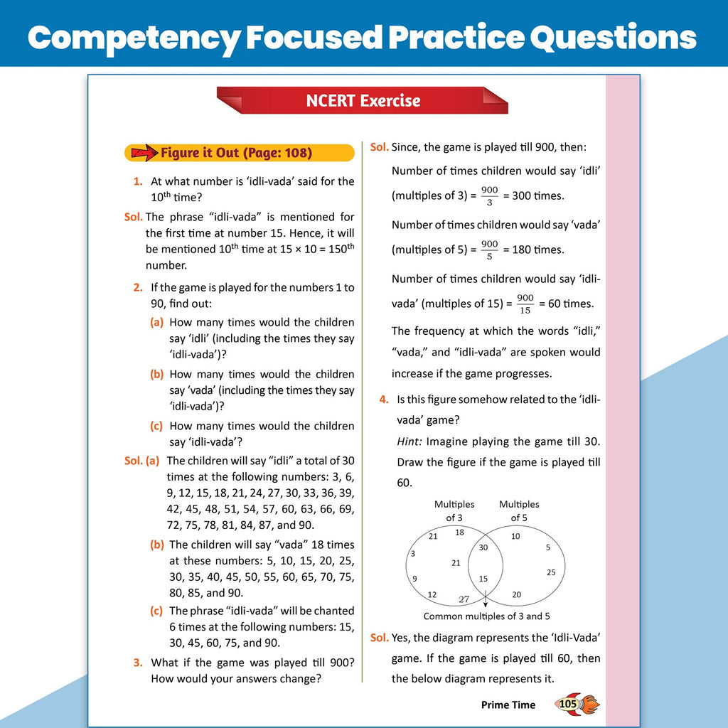 PW CBSE Class 6 New NCERT Mathematics Ganita Prakash Concept & Question Bank For 2026-27 Exam | NCERT Based Theory, Competency Focused Practice Questions, Chapter-End Exercise with Solutions