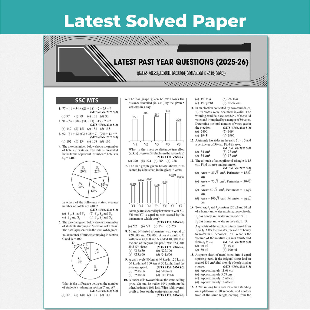 SSC Game Changer General Awareness, Maths, English & Reasoning Combo Set of 4 Books For 2026 Exams | Chapter, Topic & Exam-wise PYQs | For CGL, CHSL, MTS, CPO, GD, Delhi Police, Steno