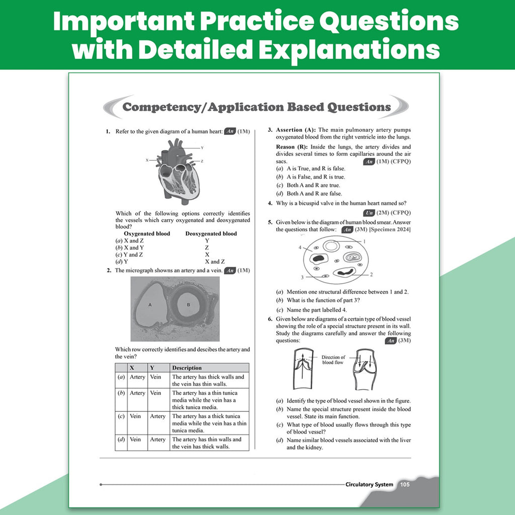 Class 10 ICSE Question & Concept Bank 2027 Physics, Chemistry, Maths & Biology Combo Set of 4 Books | Solved PYQs | 40% Competency & Application Based Practice Questions