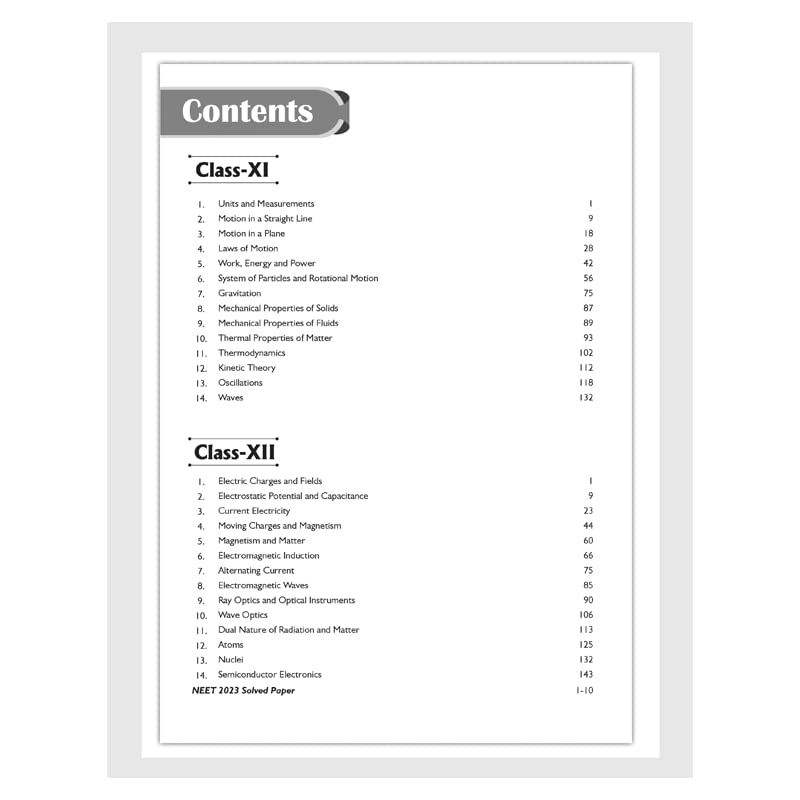 NEET 36 Years Physics + Chemistry + Biology Combo - Previous Years Solved Papers (Chapter & Topic-Wise with Solutions) (2023-1988)
