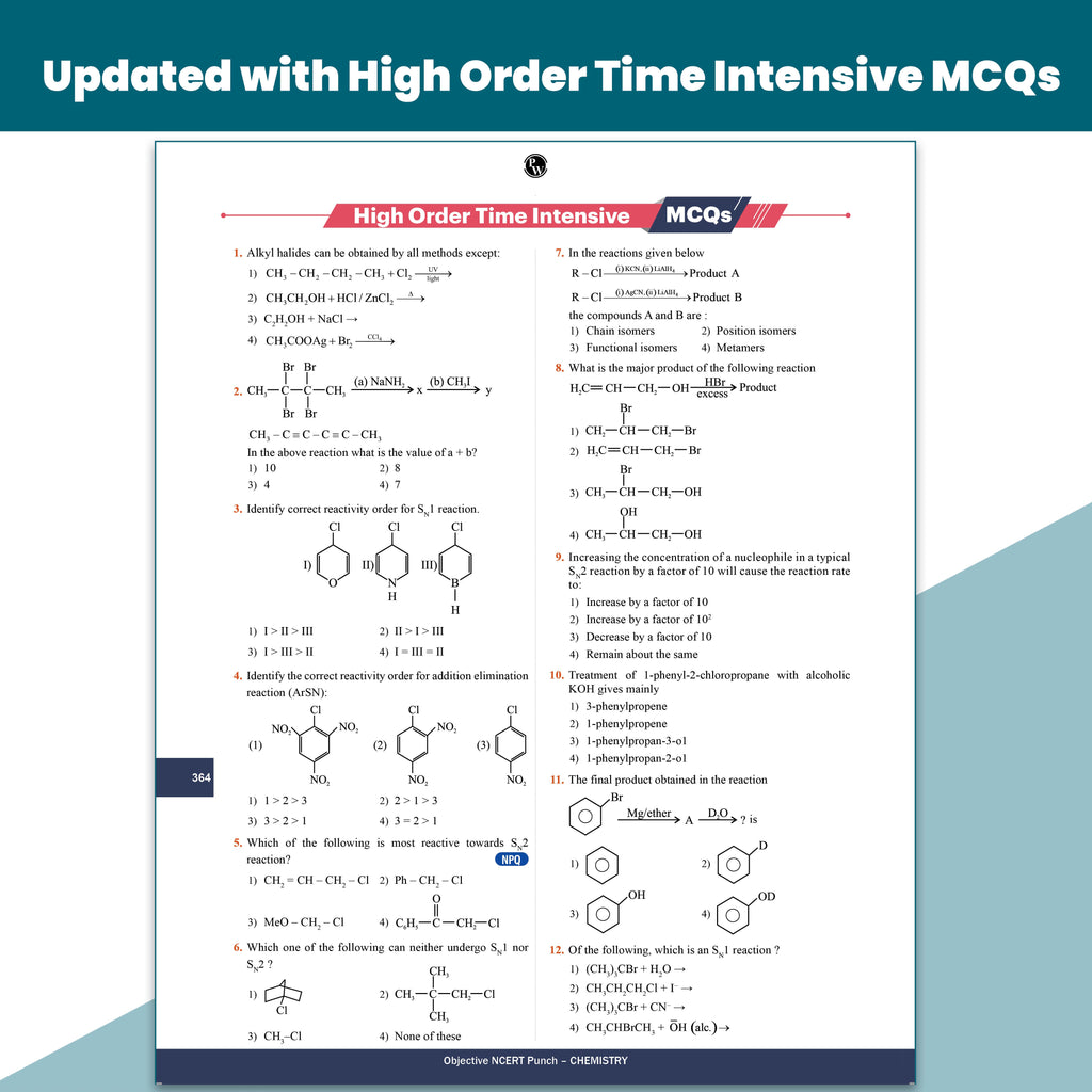 PW Objective NCERT Punch 5.0 Chemistry For NEET 2027 By Pankaj Sijairya l Updated with Most Probable NEET Potential Questions (NPQ) For End Time Preparation