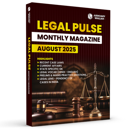 Judiciary Legal Pulse Monthly Magazine August 2025