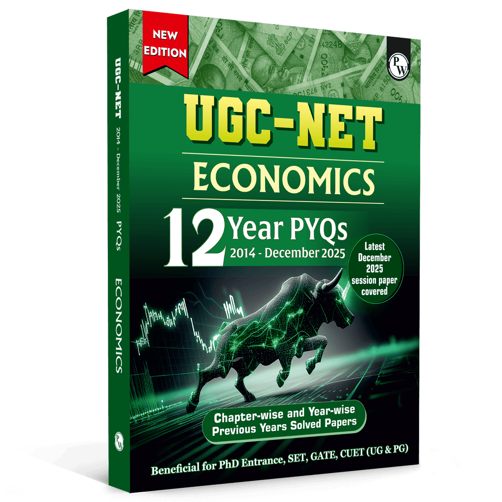 PW UGC NET Economics PYQ 12 Years (2014-2025)|Latest December Session Paper Covered|Chapterwise & Yearwise Previous Year Solved Papers For Phd Entrance, SET, GATE, CUET UG & PG