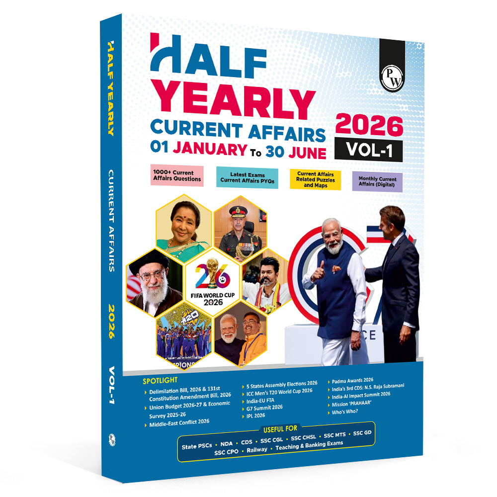 Half Yearly Current Affairs Magazine Vol. 1 January to June 2026 | For SSC, Banking, Teaching, Railway, Defence and Other Competitive Exams 2026-27 English Edition