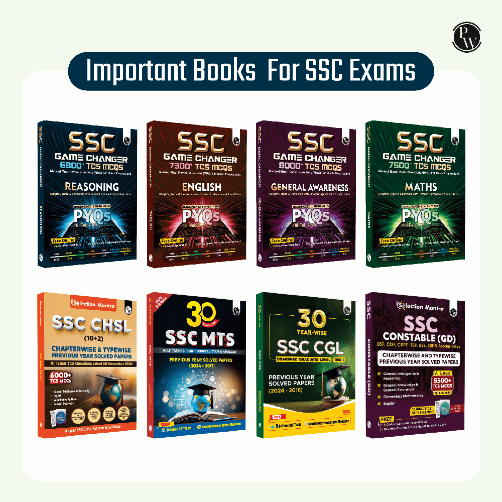 PW Selection Mantra For SSC MTS Multi Tasking (Non-Technical) Staff 7500+ TCS MCQs Till OCT 2024 l Chapterwise & Typewise PYQs | Reasoning, General Awareness, Maths, English