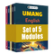 Umang For Class 8 Mathematics, Science, MAT, Social Studies and English Combo Set of 5 Books (2025 Edition)