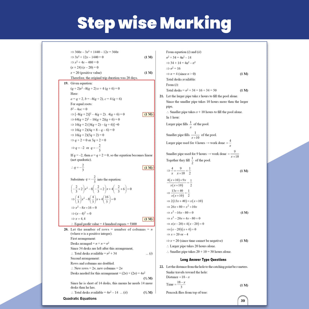 CBSE Class 10 Competency Based Question Bank Mathematics By Ritik Sir For 2027 Board Exams | 400+ Real-life Application based Questions | Higher Order Thinking MCQs & Case-Based Ques