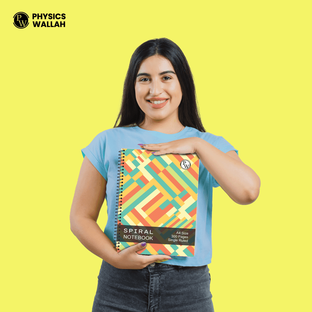 PW Spiral Notebook | 300 Pages | Ruled