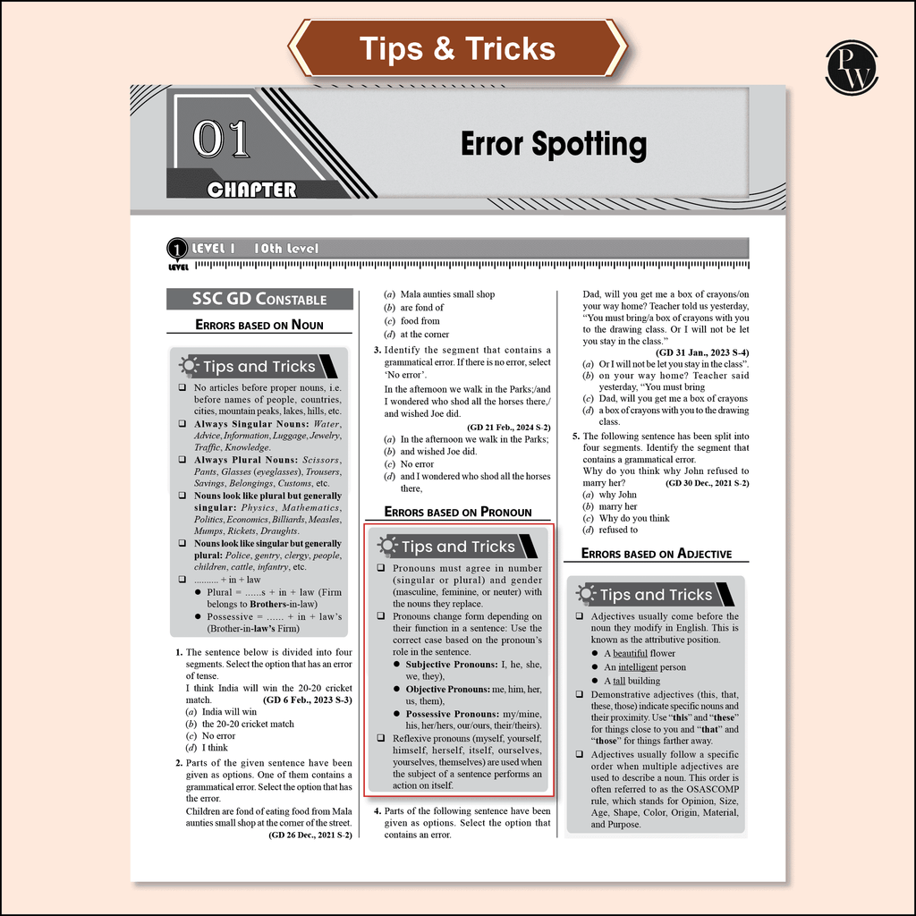 SSC English Game Changer 7300+ TCS MCQ For 2025 SSC Exams | Chapter, Topic & Exam-wise Previous Year Solved Questions (PYQs) | For CGL, CHSL, MTS, CPO, GD, Delhi Police, Steno