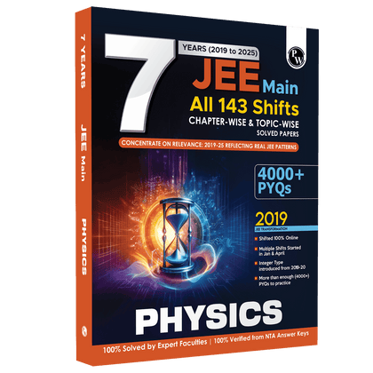 JEE Main 7 Years (2019 - 2025) Mathematics All 144 Shifts Online Previous Years Solved Papers Chapterwise and Topicwise PYQs For JEE Main 2026 Exams | Concentrate on Relevance