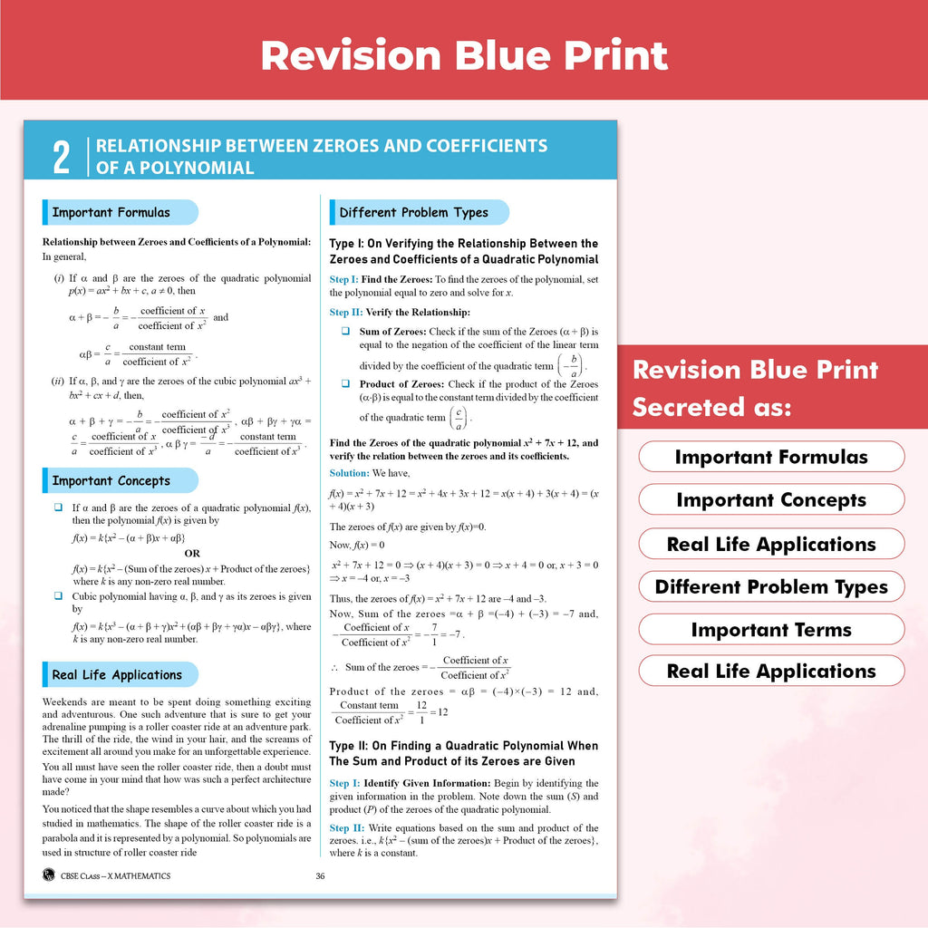 CBSE Question & Concept Bank (QCB) Class 10 Science and Maths (Standard) Combo Set of 2 Books Chapterwise & Topicwise Solved Questions For 2027 Exams