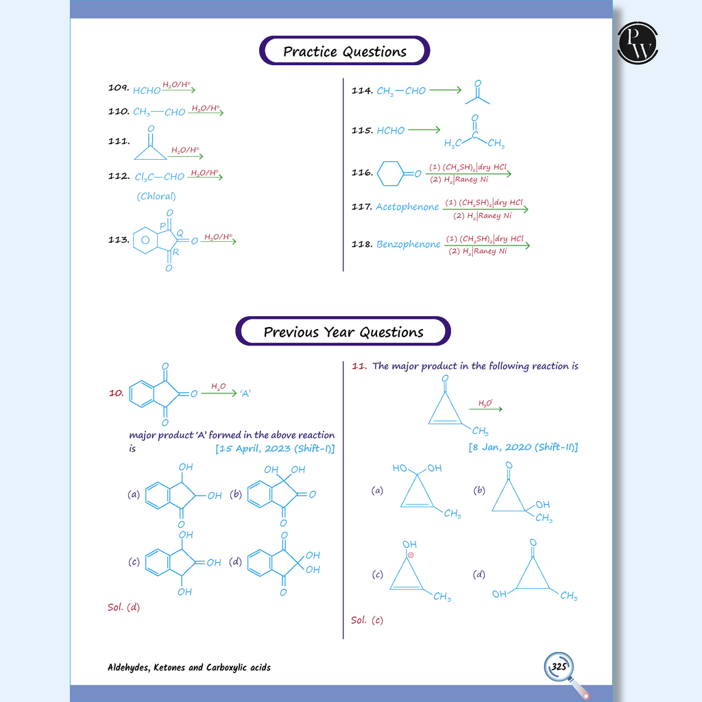EaJEE Handwritten Notes For Organic, Inorganic, Physical Chemistry Combo Set of 3 Books For JEE Main & Advanced | Chapterwise and Topicwise Notes | Handpicked Practice Questions & PYQs