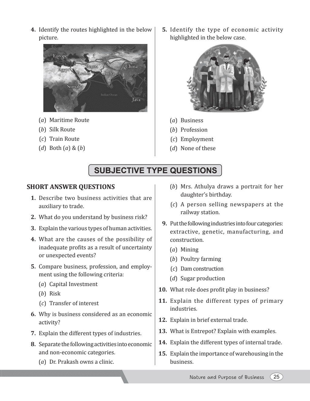 CBSE Class 11 Business Studies Chapter-wise Textbook l 500+ MCQs and Practice Questions with Detailed Solutions and Flowcharts For 2025 Exam