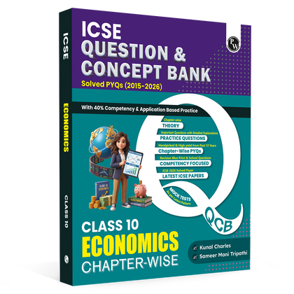 PW ICSE Class 10 Question & Concept Bank Economics for 2027 Exam | Chapterwise & Topicwise By Kunal Sir & Sameer Sir | Solved PYQs | 40% Competency & Application Based Practice Questions