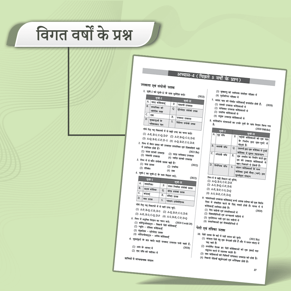 Arjuna for NEET (Hindi) Class 11th Physics, Chemistry, Botany and Zoology Modules with Solutions & 15 OMR Sheet (2024 Edition) Combo Set of 13 Books