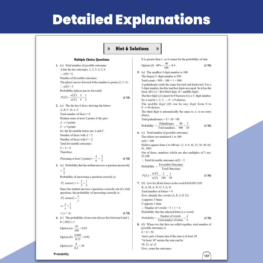 CBSE Class 10 Competency Based Question Bank Mathematics By Ritik Sir For 2027 Board Exams | 400+ Real-life Application based Questions | Higher Order Thinking MCQs & Case-Based Ques