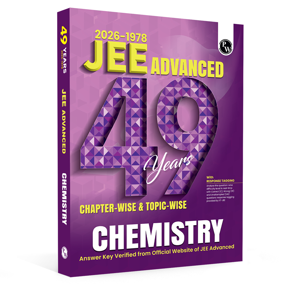 49 Years JEE Advanced PYQ Book Chemistry Chapterwise & Topicwise Solved Papers (1978-2026) | PYQ with Detailed Solutions | Previous Year Questions for IIT JEE Advanced Exam