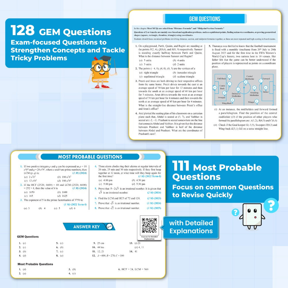 CBSE Class 10 Board Booster Science, Maths, Social Science & English Question Bank Combo Set of 4 Books For 2026 Board Exams l Topicwise PYQs, GEM Questions, Most Probable Questions