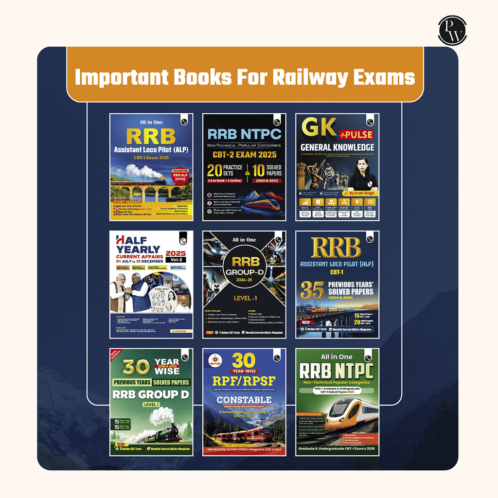 RRB NTPC Undergraduate 30 Previous Year Solved Papers CBT-1 2025 (PYQ) | 3000+ Questions | 3 Online Mock Tests for Exam 2026 | English Medium