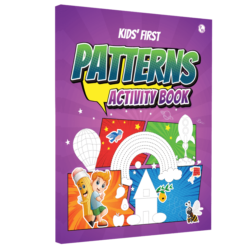 My First 1000 Words Book & Kids' First Patterns Activity Book Combo Set of 2 Books l Practice Patterns with Fun Activities for Early Learners