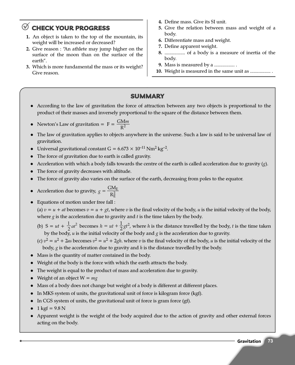 ICSE Class 9 Physics as Per Latest NEP For Exam 2024-25