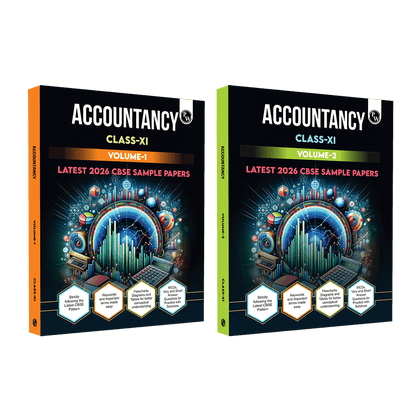 PW CBSE Class 11 Accountancy Books Volume 1 & 2 Combo Set of 2 | Chapter-wise Textbook l 500+ MCQs and Practice Questions with Detailed Solutions and Flowcharts & CBSE 2026 Sample Papers