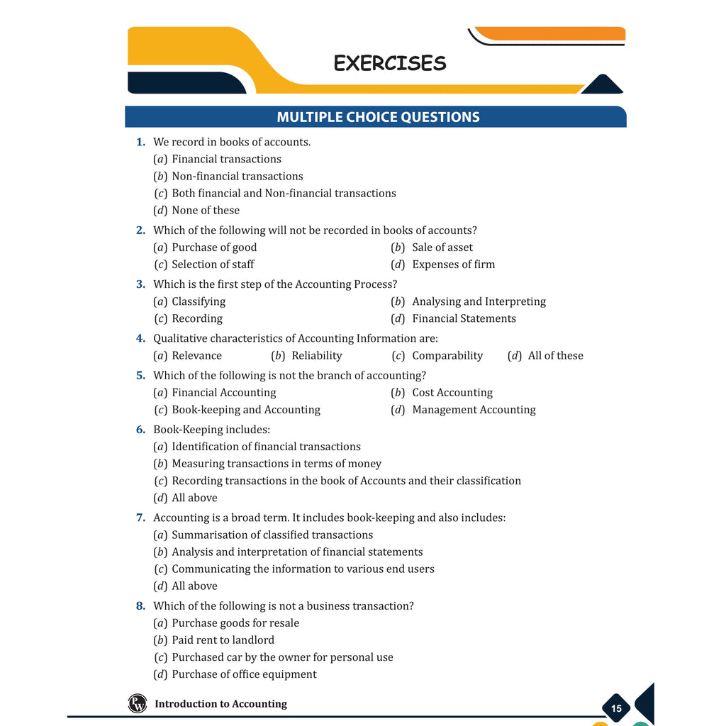 CBSE Class 11 Accountancy Volume 1 & 2 Combo Set of 2 Books | As Per Latest CBSE Pattern For 2026-27 Exams | Chapterwise Theory, Practice Questions with Detailed Explanation & Latest Sample Papers