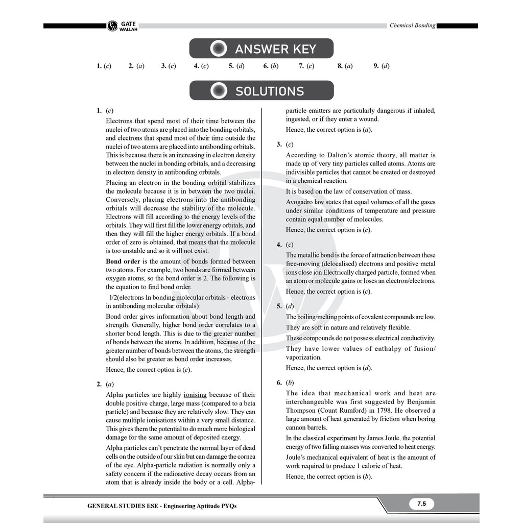 UPSC ESE 2027 General Studies & Engineering Aptitude PYQ Topicwise 10 Previous Years Solved Questions (2026-2017) For Preliminary Examination | Detailed Solutions | Exam-Oriented Approach