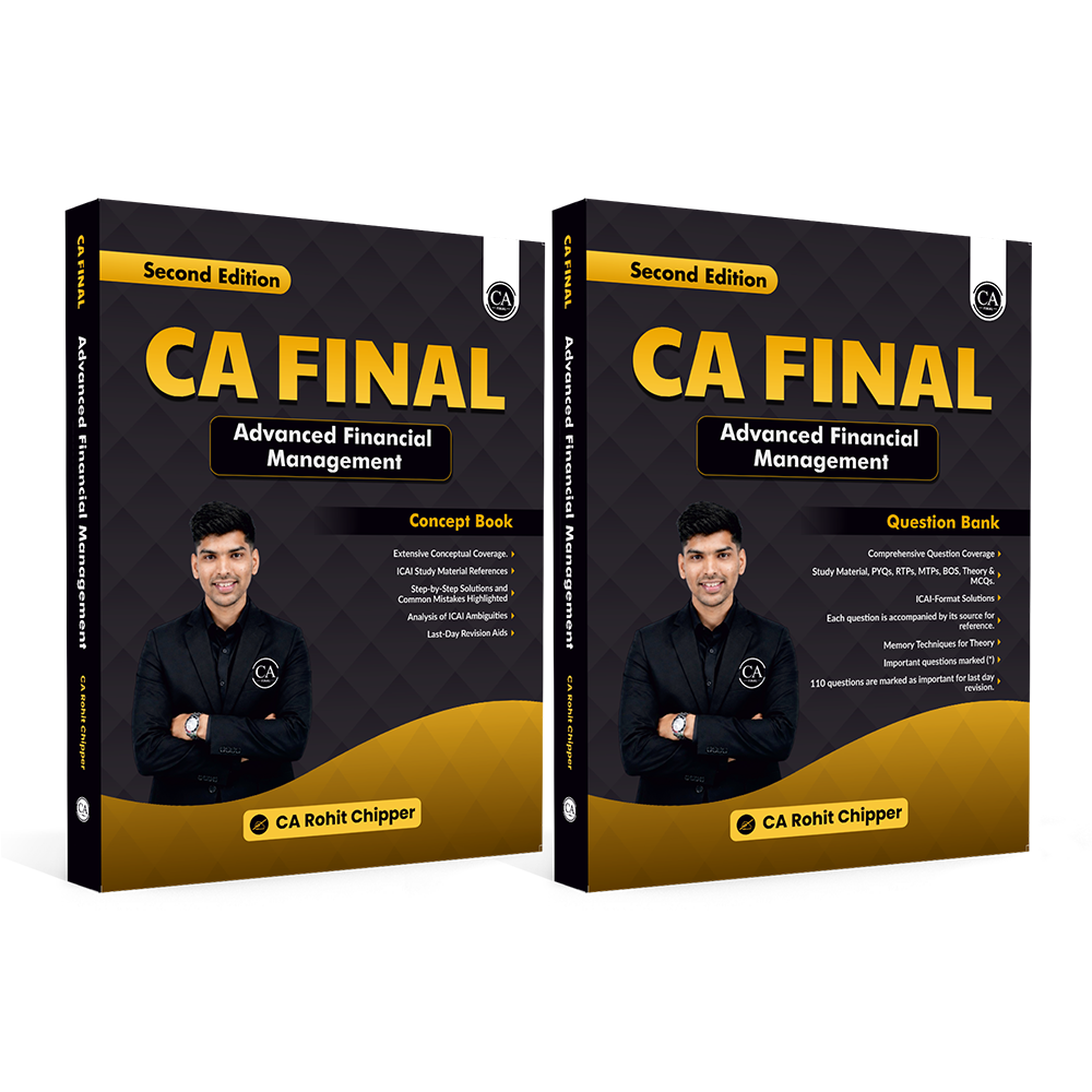CA Final - AFM - Bundle of 2 Books (May 27 & Onwards)