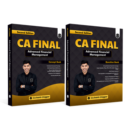 CA Final - AFM - Bundle of 2 Books (May 27 & Onwards)