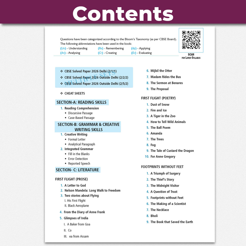 PW CBSE Class 10 English Language & Literature PYQ Chapter-wise, Topic-wise & Typewise 10 Years Solved PYQs (2026-2016) with 3 Multiple Sets of 2026 For 2027 Board Exams | Concept Maps, Competency Tagging