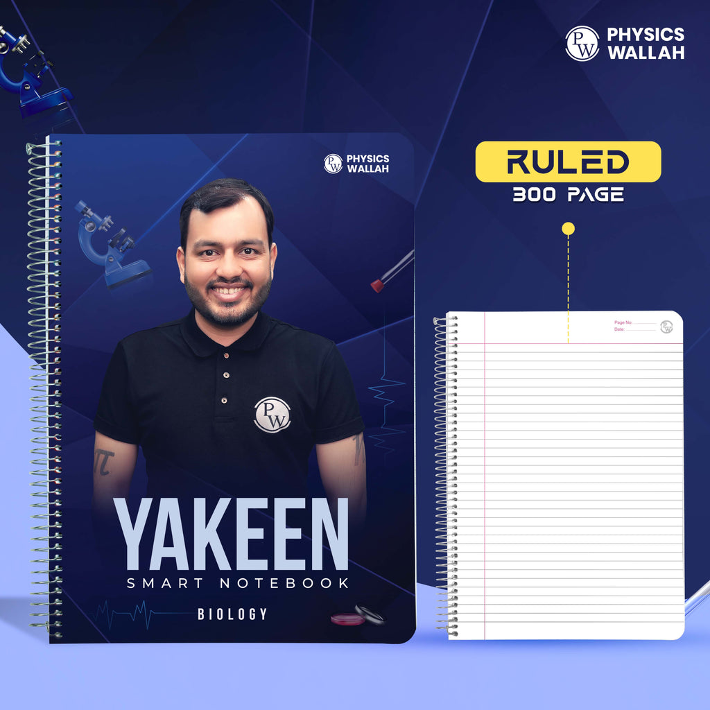 YAKEEN SMART NOTEBOOK (Biology) 300 page Spiral A4