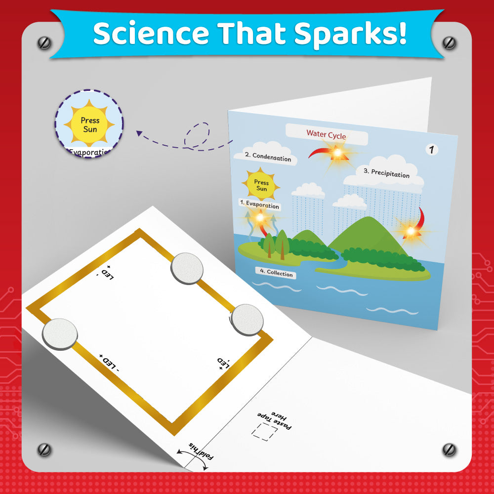 Jr. Electric Science Kit – Electric Kit for Kids | Science Kit with 20+ Experiment | Fun Learning Toys Experiment Kit & Educational Kit for Kids | Return gifts for kids birthday party Ages 8-12