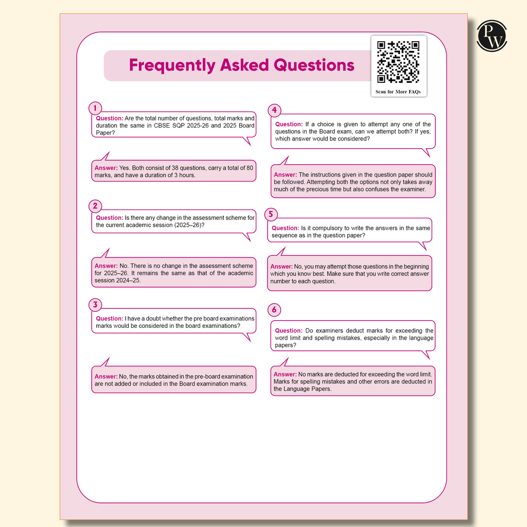 PW CBSE Class 10 Sample Papers Combo of 3 Books - Science, Maths & English for 2026 Exams ( As Per Latest SQP Dated 30 July 2025)