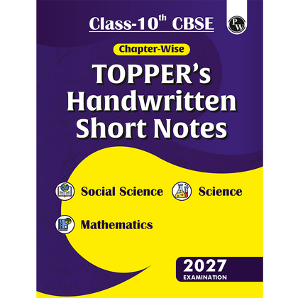 CBSE Class 10th Chapter-wise Topper’s Handwritten Short Notes for 2027 Board Exams | Mathematics, Science & Social Science | Important Formulas, Equations & Diagrams