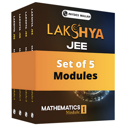 Lakshya For JEE Main & Advanced Class 12 Mathematics Modules with Solutions Combo Set of 5 Books (2025 Edition)