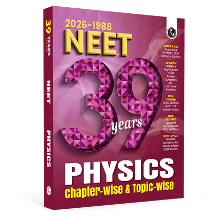 PW NEET PYQ 39 Years Physics For 2027 Exam | PYQ Deja Vu | Additional PYQs from Re-NEET and Other States | Chapterwise and Topicwise Solutions (2026-1988) with Highlighted Must Revise Questions