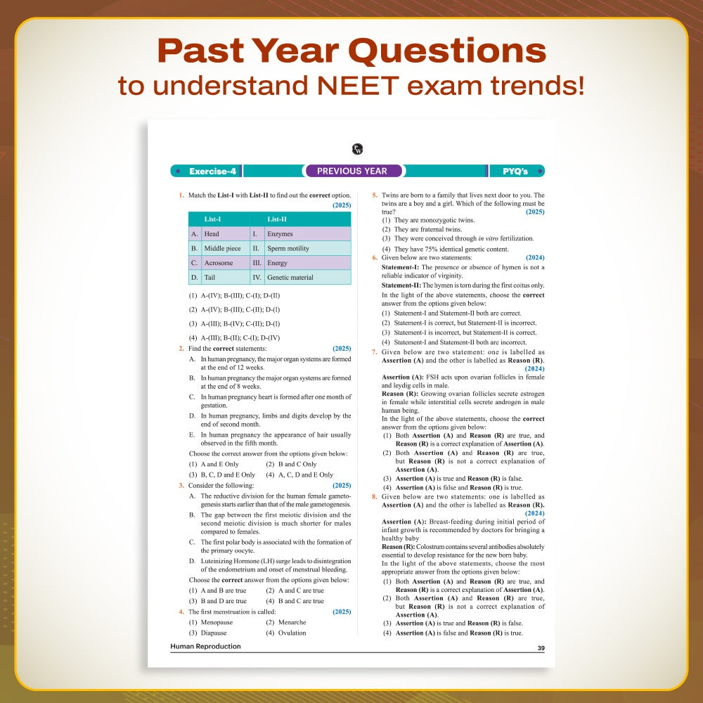 PW Lakshya NEET Class 12 Physics, Chemistry, Botany & Zoology Modules with Questions Booklet & Solutions + NEET PYQ 39 Years (1988–2026) Physics, Chemistry & Biology Combo Set | 18 Books | Complete Study Material for NEET 2027