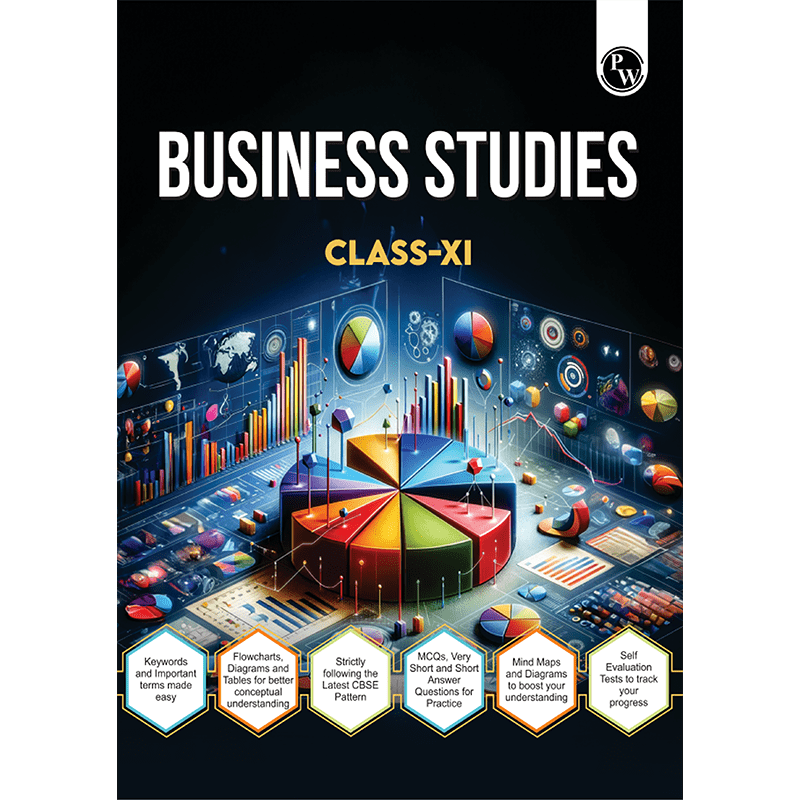 CBSE Class 11 Business Studies Chapter-wise Textbook l 500+ MCQs and Practice Questions with Detailed Solutions and Flowcharts For 2025 Exam