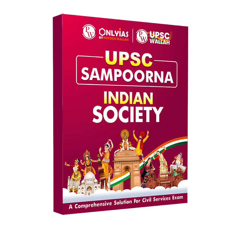 UPSC Sampoorna Indian Society | Civil Services Exam (OnlyIAS Book) (2023 Edition)