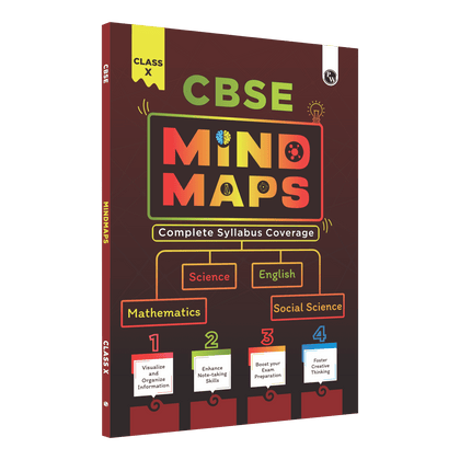 CBSE Class 10 Mind Maps Book For 2026 Board Exams l Mathematics, Physics, Chemistry, Biology, English and Social Science | Simplified Concepts & Quick Revision--
